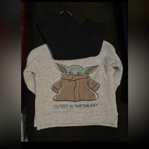 Star Wars infant sweat outfit